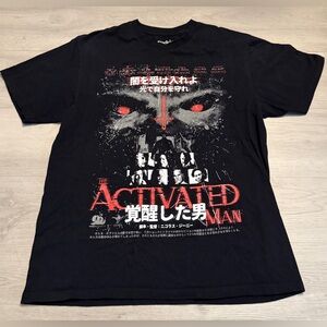 Rare Rucking Fotten The Activated Man T Shirt Horror Movie Sz Large Black Shirt